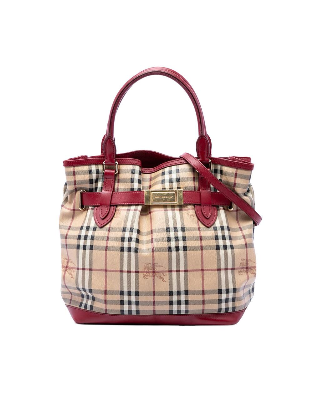 Burberry Haymarket Check Coated Canvas #341446B50B